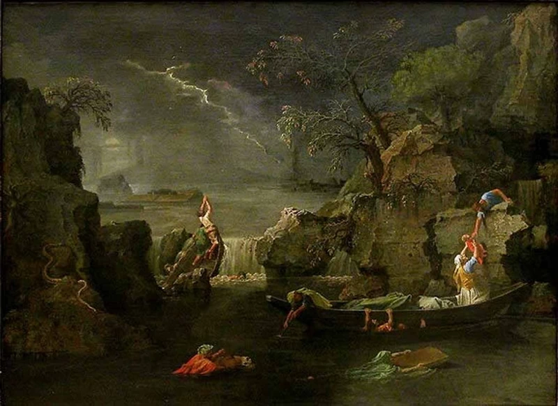 Il diluvio - Louvre, Parigi